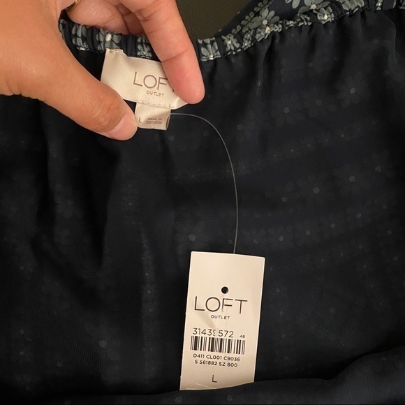 LOFT Printed Top Size L - Picture 3 of 6